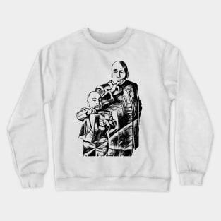 dr evil and mini me Crewneck Sweatshirt